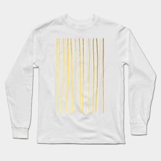 Vertical Living Gold and Navy Long Sleeve T-Shirt